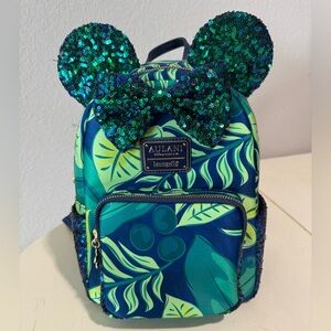 Loungefly Disney Aulani Paradise Vibes Sequins Mini Backpack